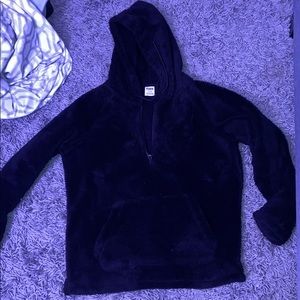 Pink Half zip Hoodie